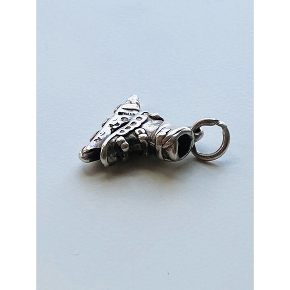 Vintage Sterling Silver Charm Roller skate Rollerblade 925 For Bracelet - Picture 4 of 6